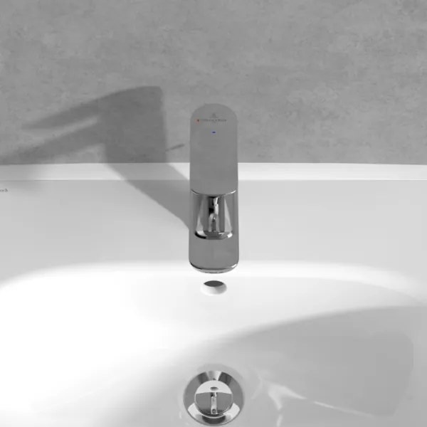 Villeroy & Boch TVW10400400161 - Mosdócsaptelep O.NOVO 15,5 cm fényes króm