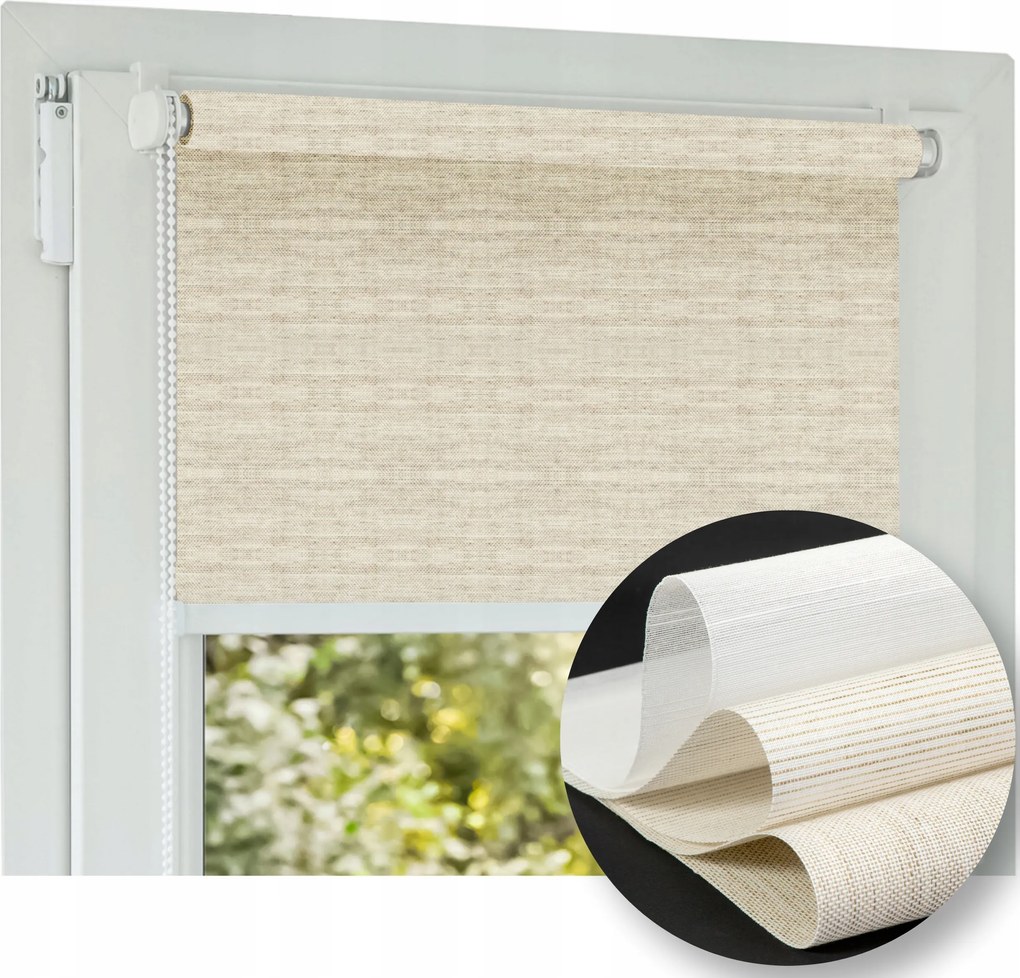 Boho szívószálas redőny Lengyel gyártmányú Természetes redőny 40x220 Oeko-tex