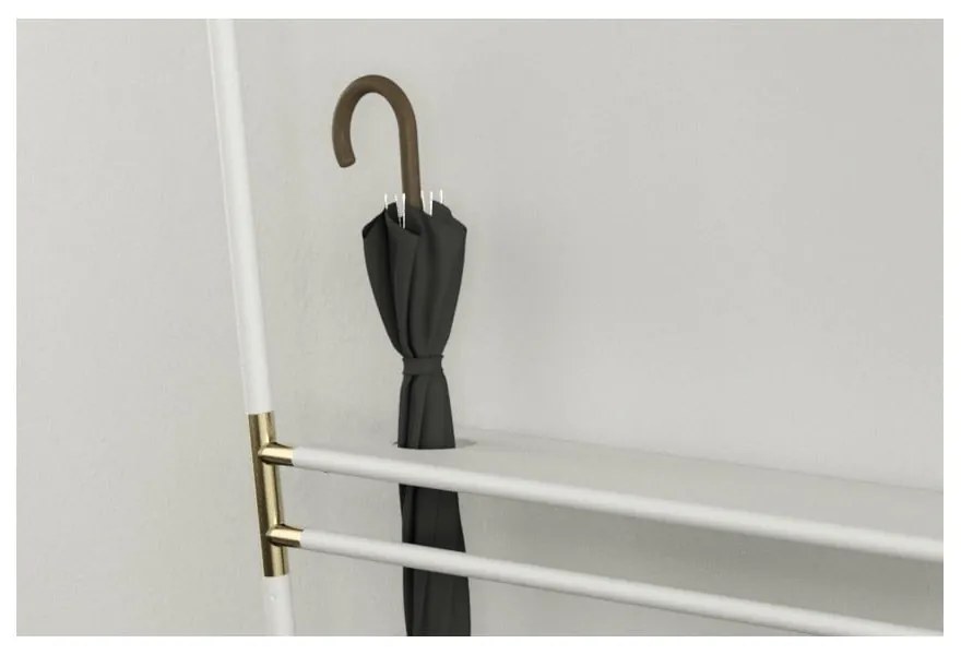 Fehér fém előszoba bútor Lean On Me – UMAGE