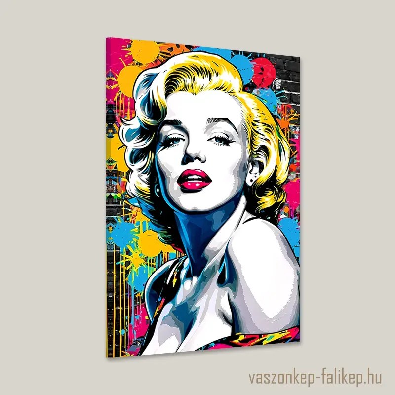 Marilyn Monroe – Pop Art prémium vászonkép – ikonikus stílus 40x60cm
