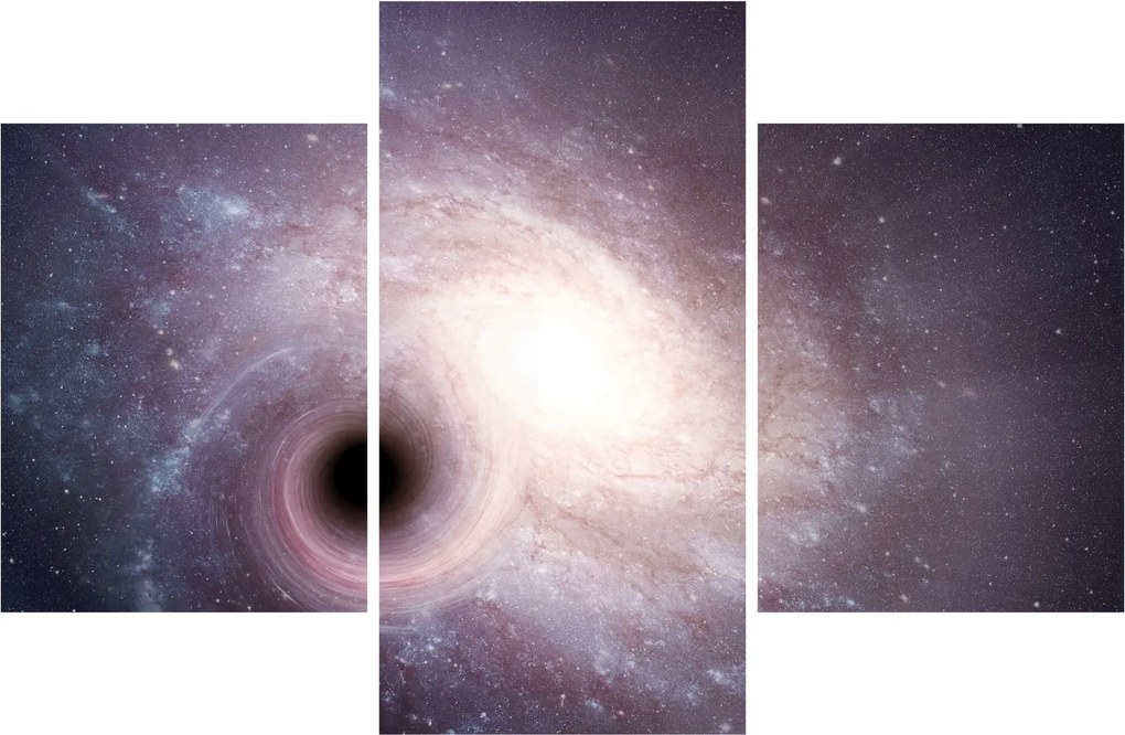 Kép - Spirálgalaxisok (90x60 cm)
