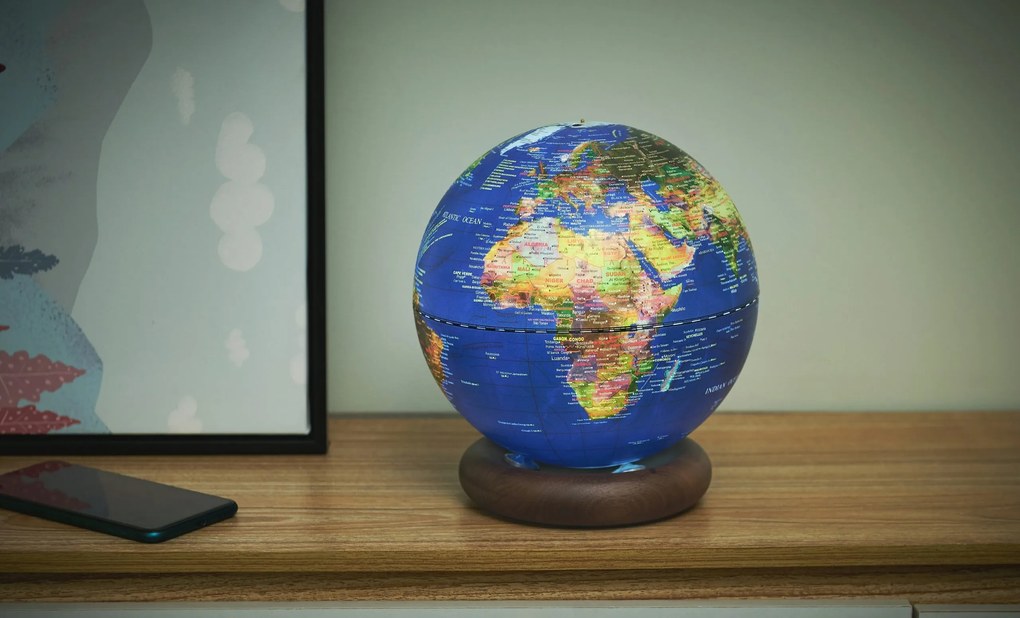 "AtlasGlobe" lámpa, 20 cm - Gingko