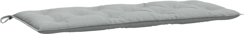vidaXL melange világosszürke szövet kerti padpárna 120 x 50 x 7 cm