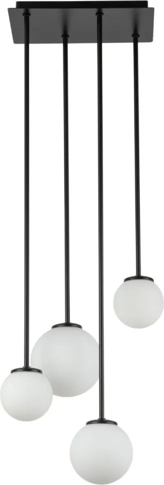 SIGMA LIGHTING 33503 TULIA Többágú Függesztett Lámpa Fehér, Fekete G9 IP20