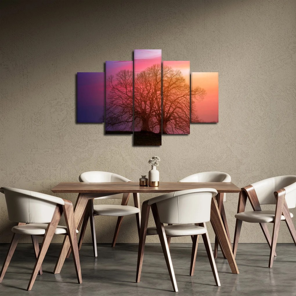 Fák a ködben (150x105 cm)