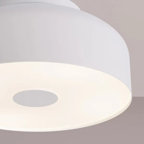 Sollux SL.1677 - OMIQ mennyezeti lámpatest 4xE27/15W/230V, átmérő 30 cm, fehér