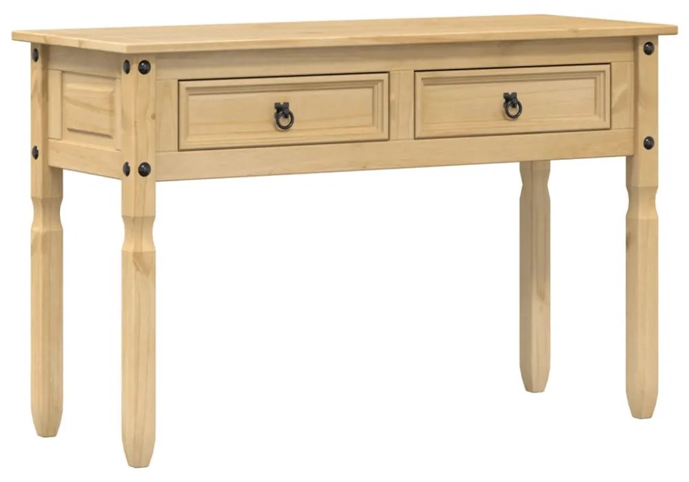 Corona tömör fenyőfa konzolasztal 115 x 46 x 73 cm