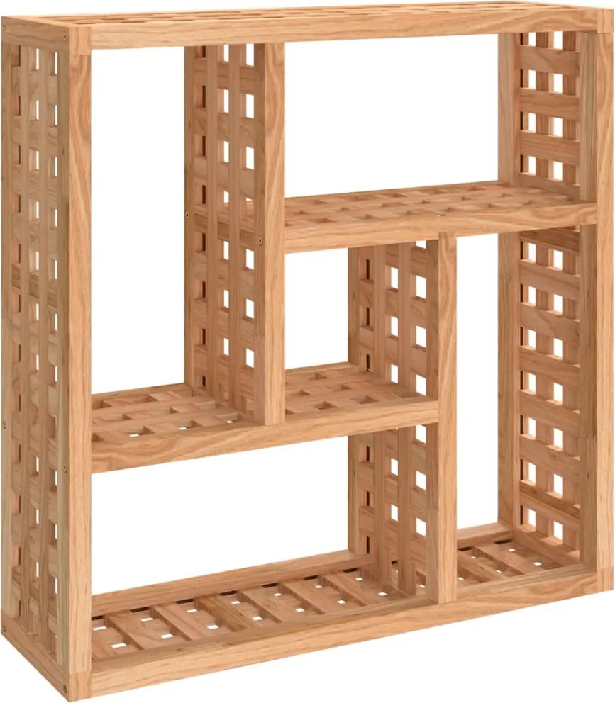 vidaXL tömör diófa falipolc 49 x 15 x 49 cm