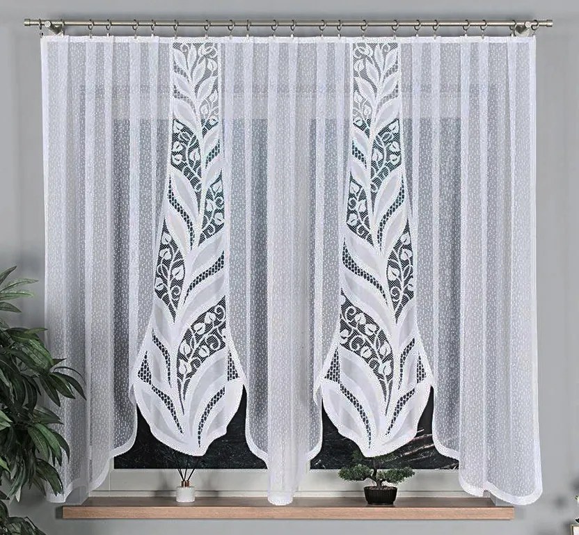 Mg Függöny Melania Fehér 400x160cm felakasztható Bt Ár!