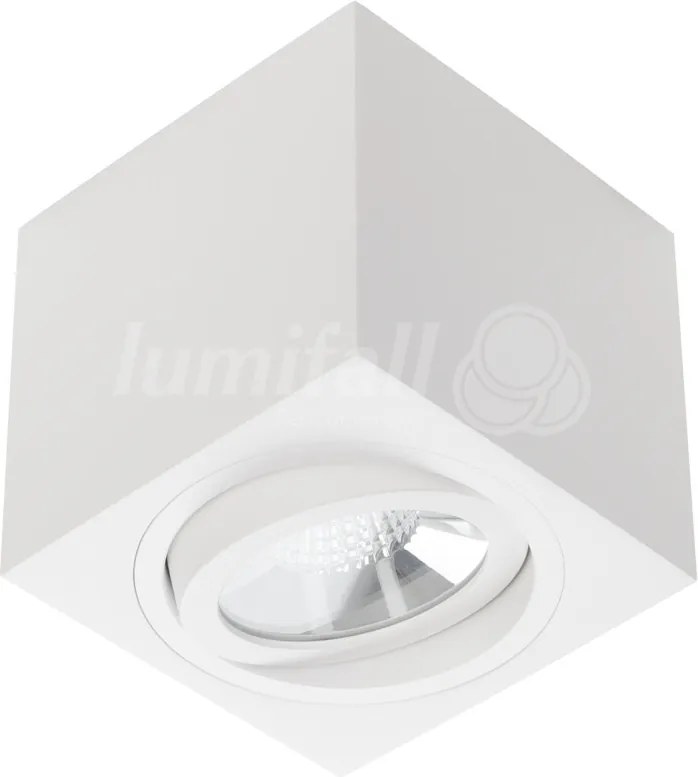 LUMIFALL LUGOLED-90-S LUGOLED Kocka Mennyezeti Lámpa Fehér LED IP20