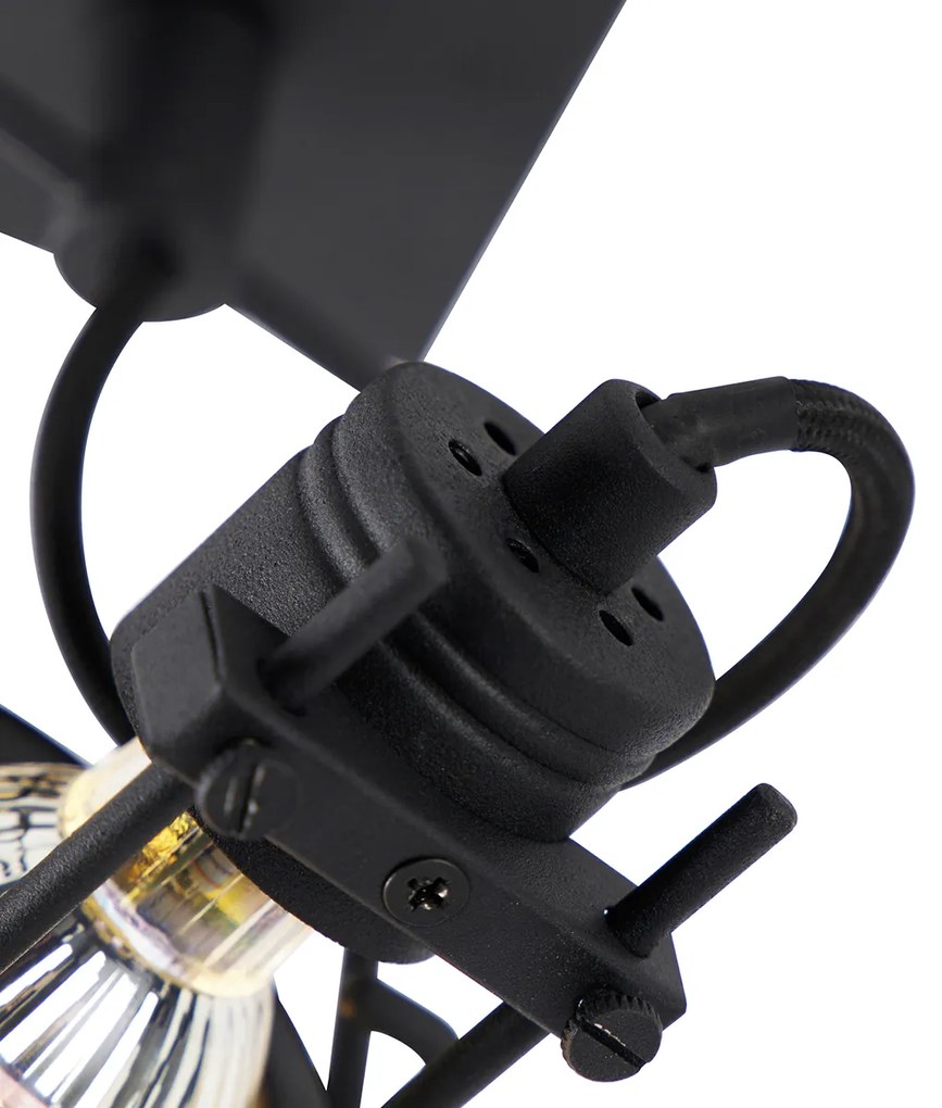 Okos spotlámpa fekete, Wi-Fi-vel, GU10 foglalattal - Suplux