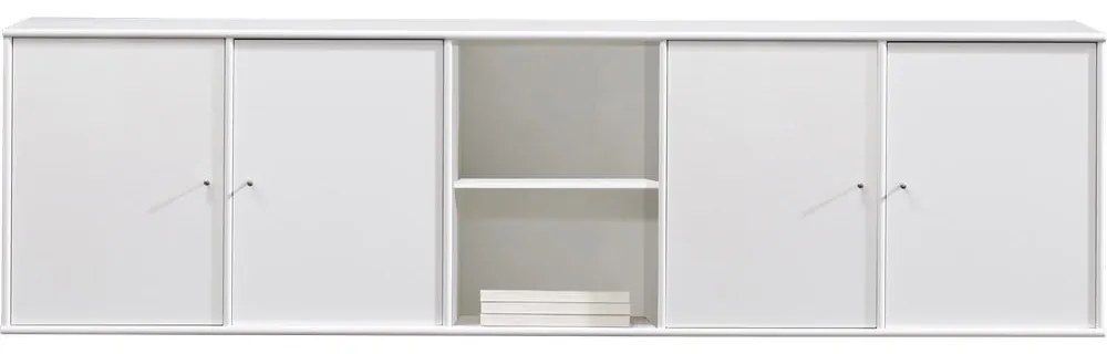 Fehér alacsony komód 220x61 cm Mistral - Hammel Furniture