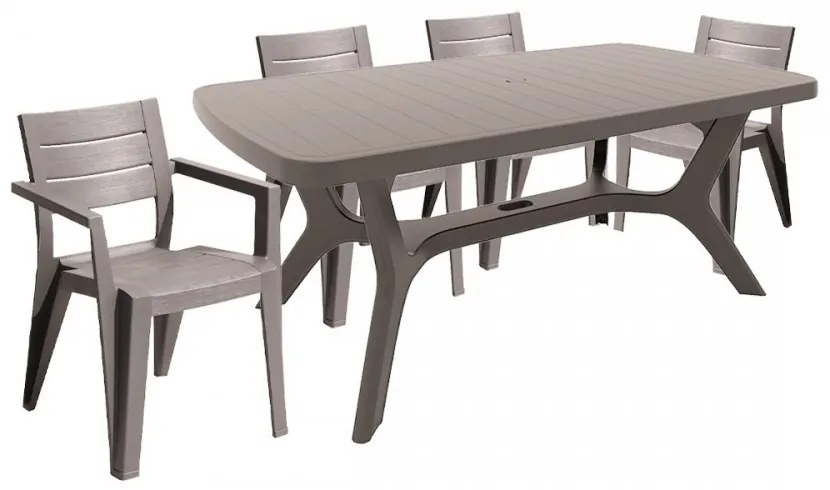 Juliemore 4+1 kerti bútor garnitúra szett