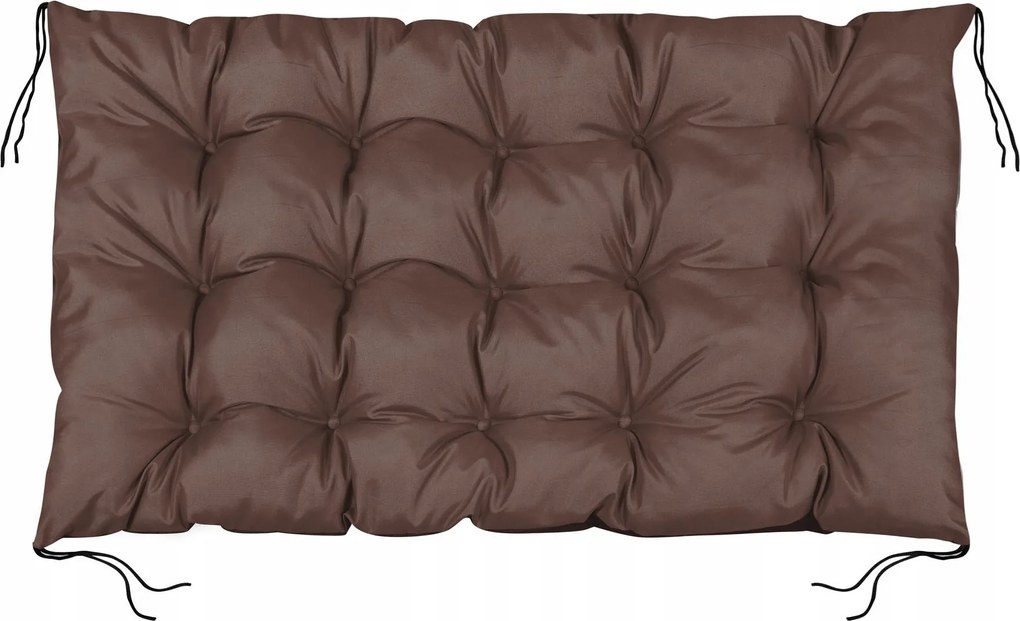 Kerti párna 120x80 cm raklap padhoz hinta vízálló barna