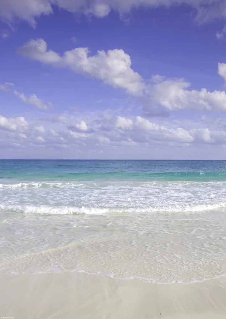 Poszter 29,7x42cm Cancun tengerpart, Assaf Frank