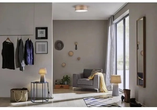 Paulmann 79687 - 3xE27/20W Mennyezeti lámpa NEORDIC LISKA 230V dió