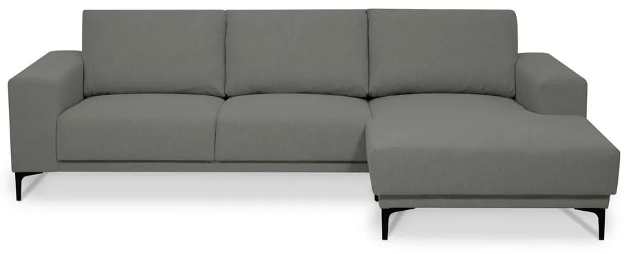 Szürke sarokkanapé (jobb oldali) Chile – Scandic