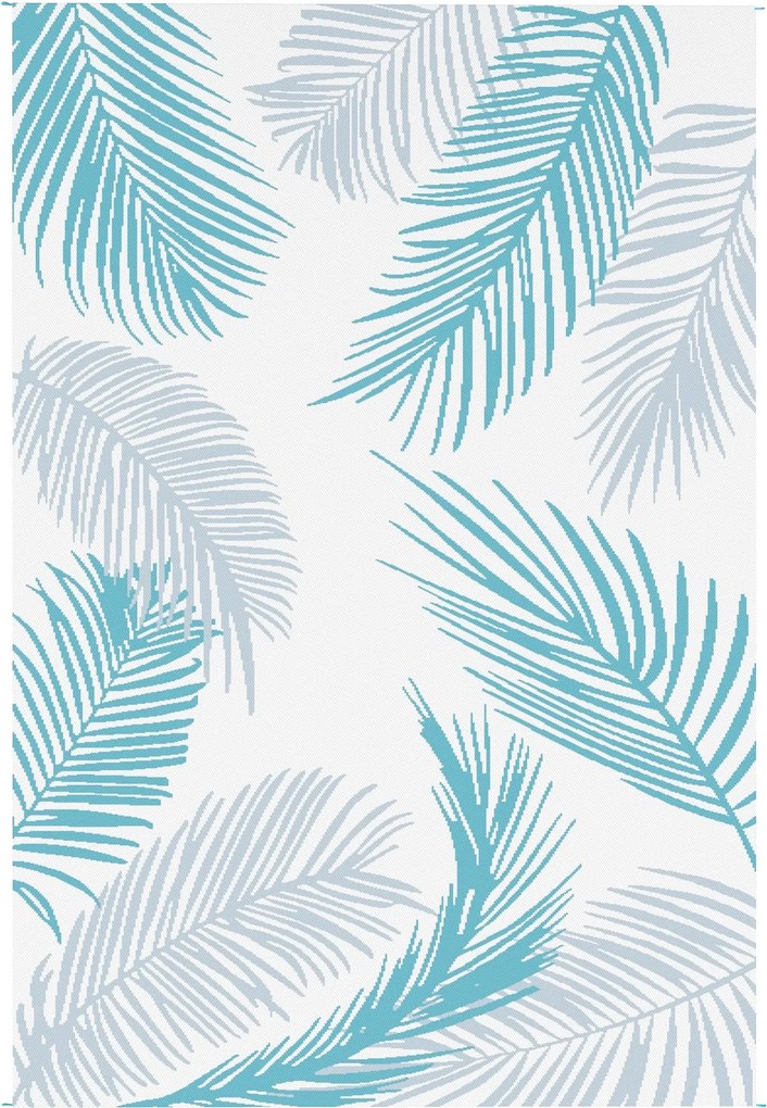 Outsunny kétoldalas, tartós, időjárásálló kültéri szőnyeg hordtáskával és földleszorítókkal – erkélyre, kertbe, teraszra, fürdőszobába, előszobába, ko