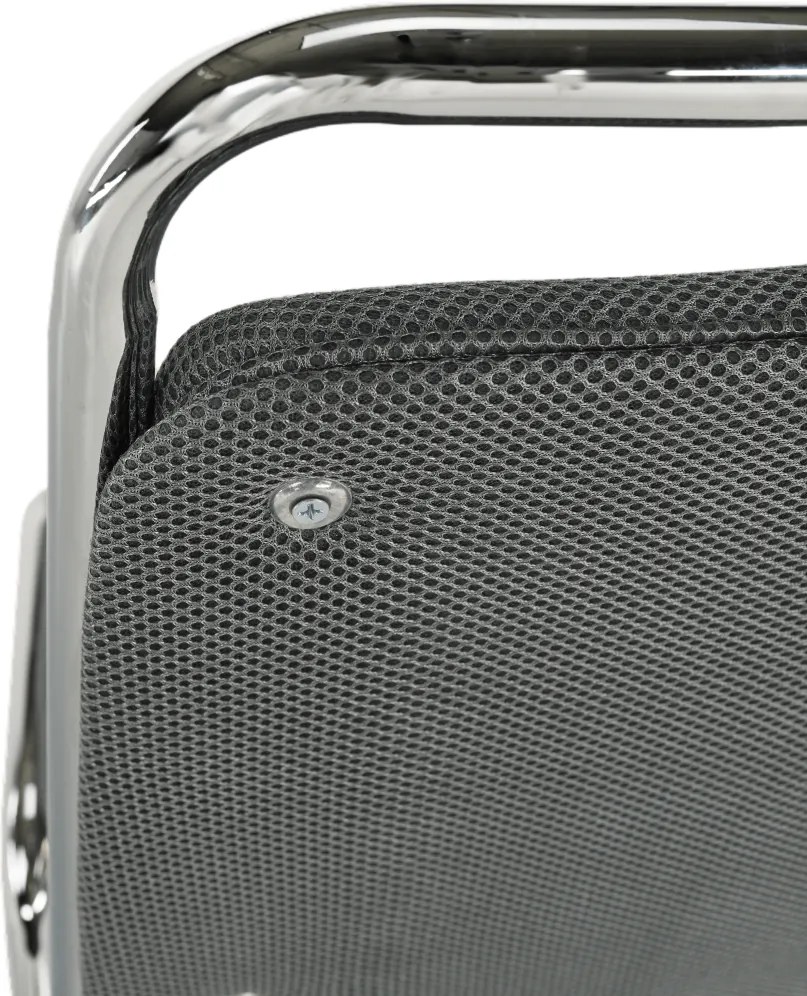 Szék tárgyalóterembe, szürke háló, ZEKI