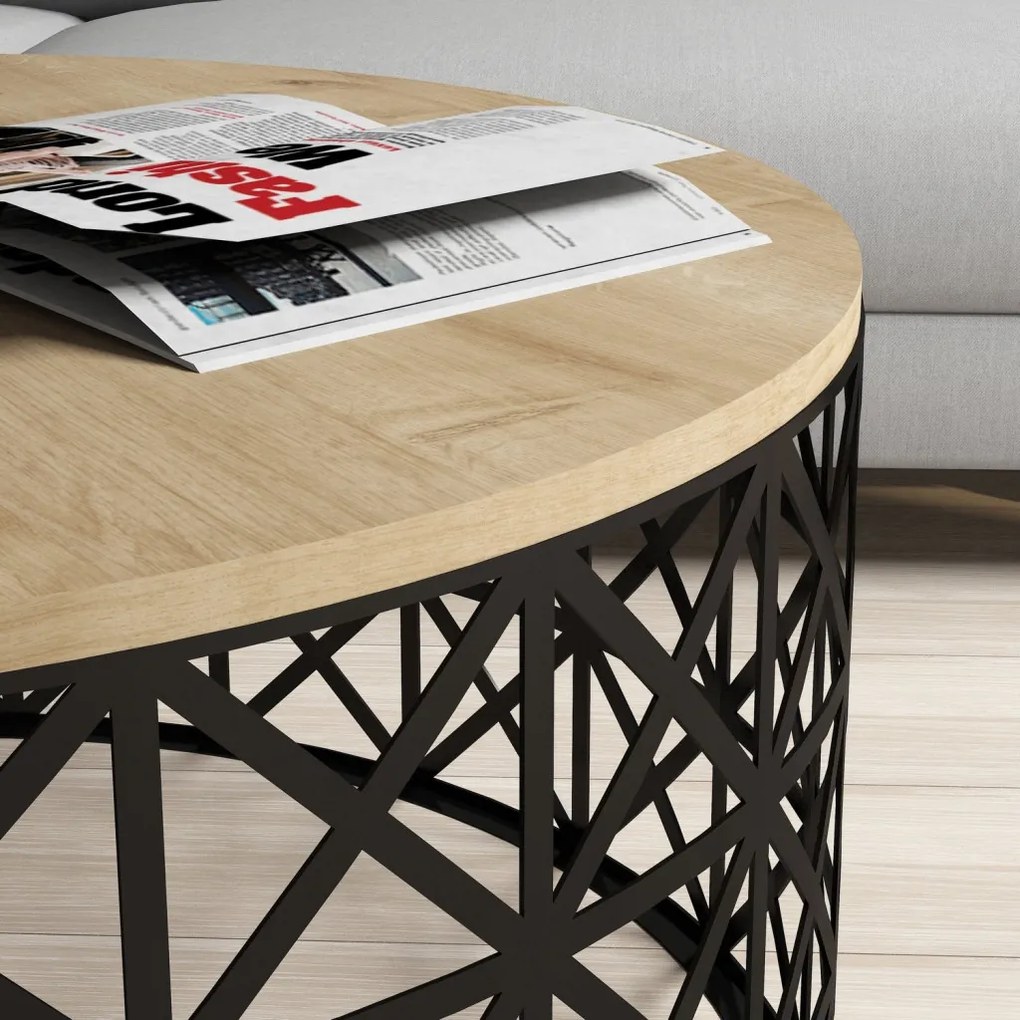 Selin Metal Ferforje - Oak