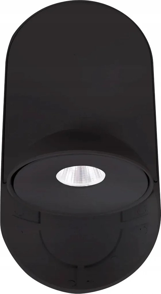 Led mennyezeti spotlámpa 10W, fekete, állítható, Vector Maxlight