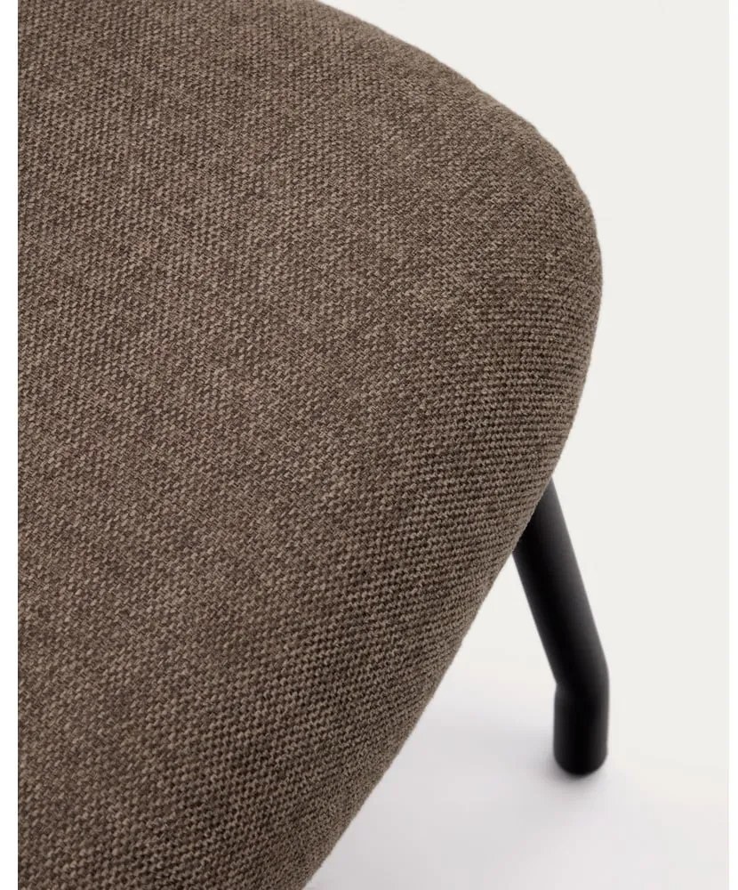 Barna puff Belina – Kave Home