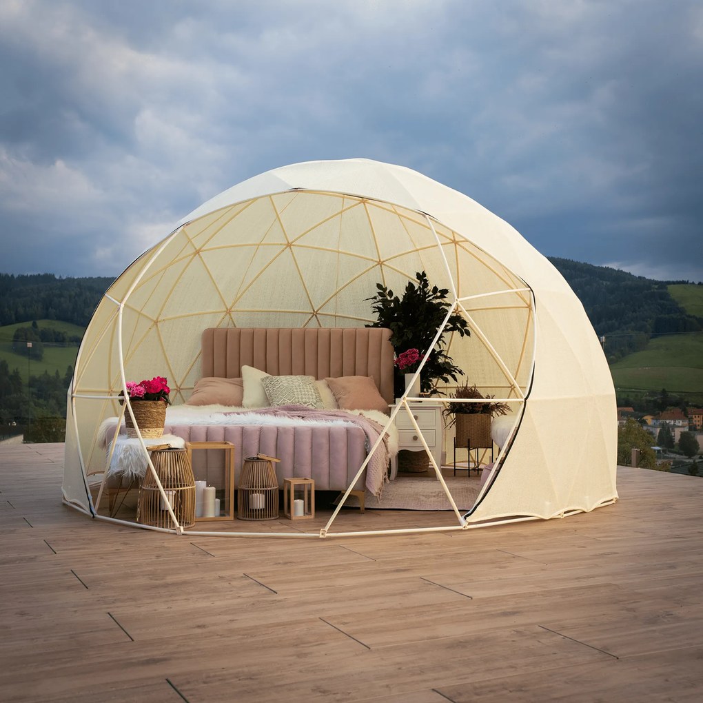 Ágy, rózsaszín/ gold arany króm, 140x200, KAISA