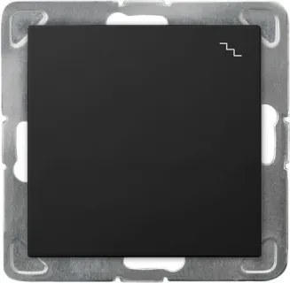 Lépcsőkapcsoló fekete Ospel Impresszió LP-3Y/m/33