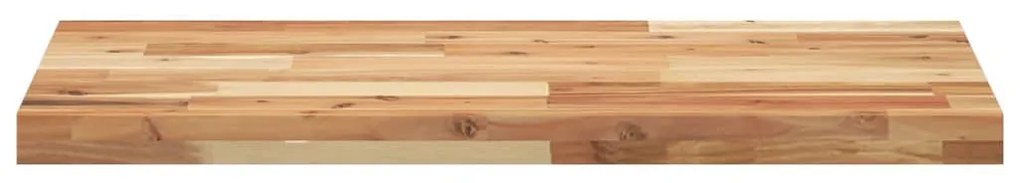 olajbevonatú tömör akácfa függőpolc 60 x 40 x 4 cm