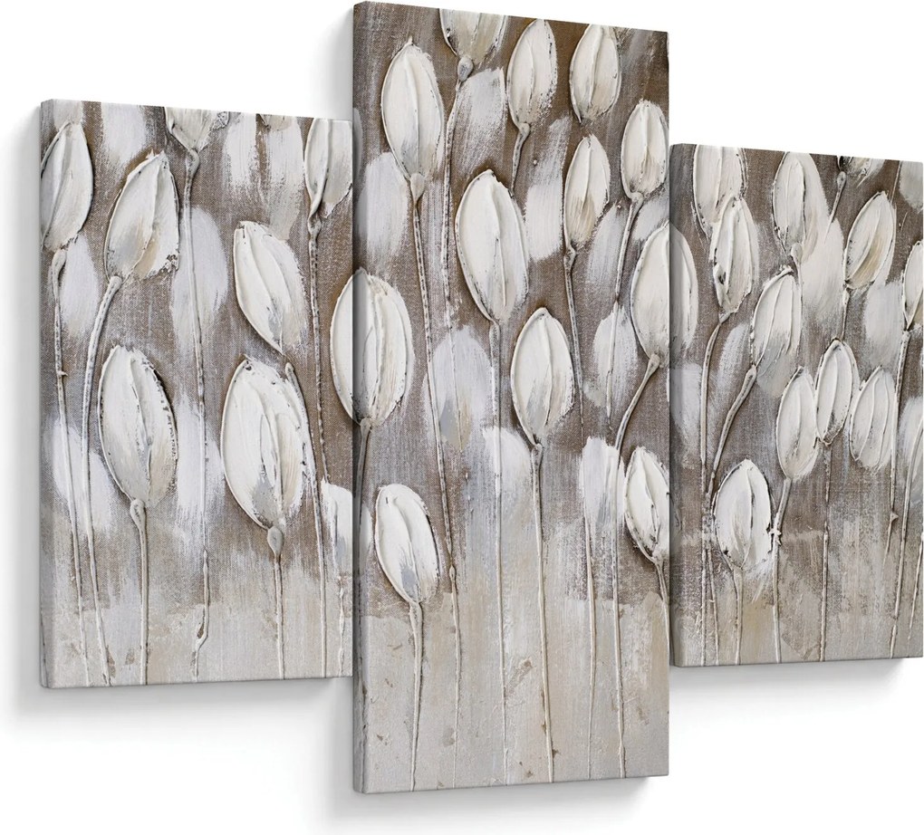 Kép - Strukturált tulipánok (90x60 cm)
