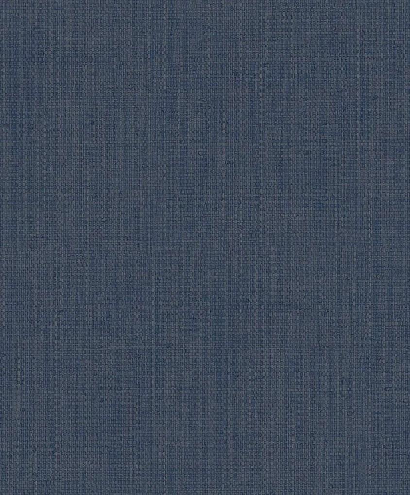 Decoprint Imani Antigua kék egyszínű texturált vlies tapéta – IM28007