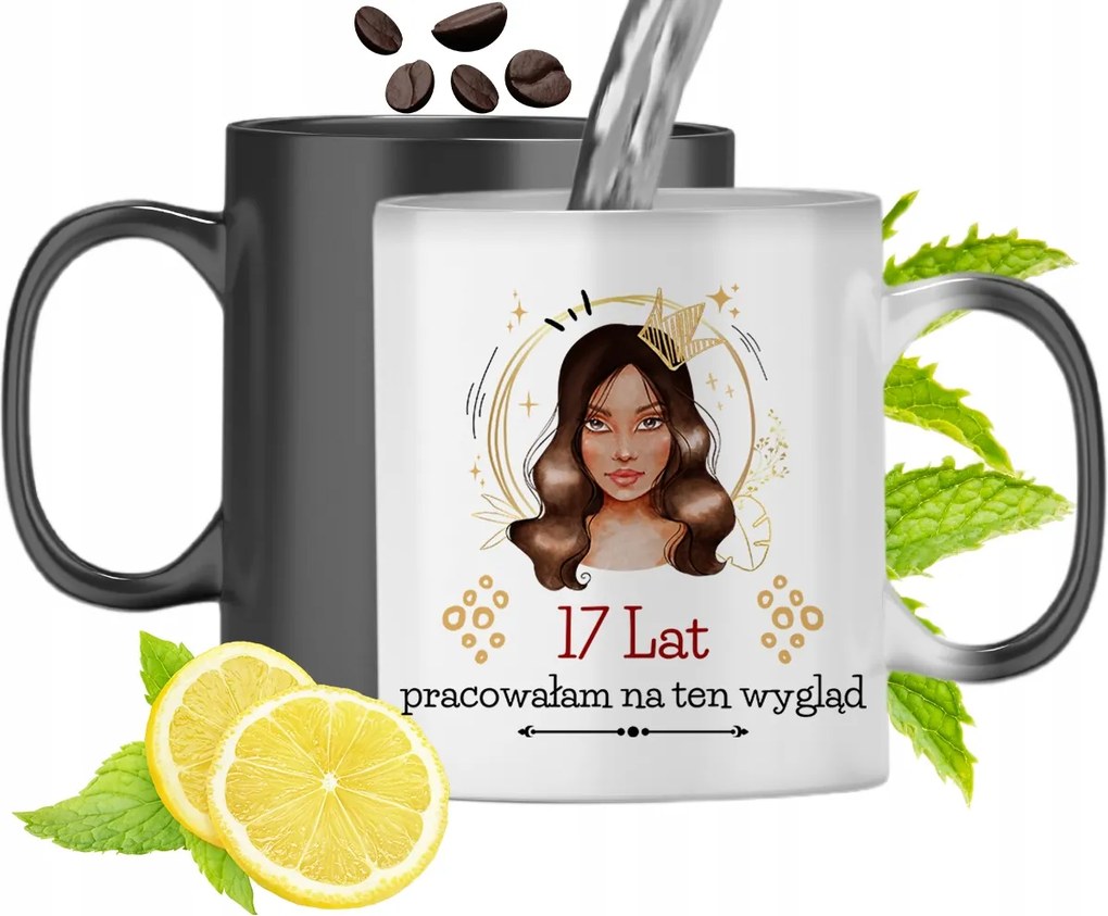 Varázslatos Bögre Születésnapra 17. Színváltós, fényképes nyomattal