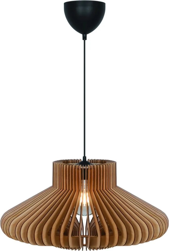 Nordlux modern skandináv függeszték manago természetes fa nor2512353014