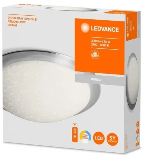 Ledvance - ORBIS SPARKLE LED 35W állítható mennyezeti lámpa 2700-6500K