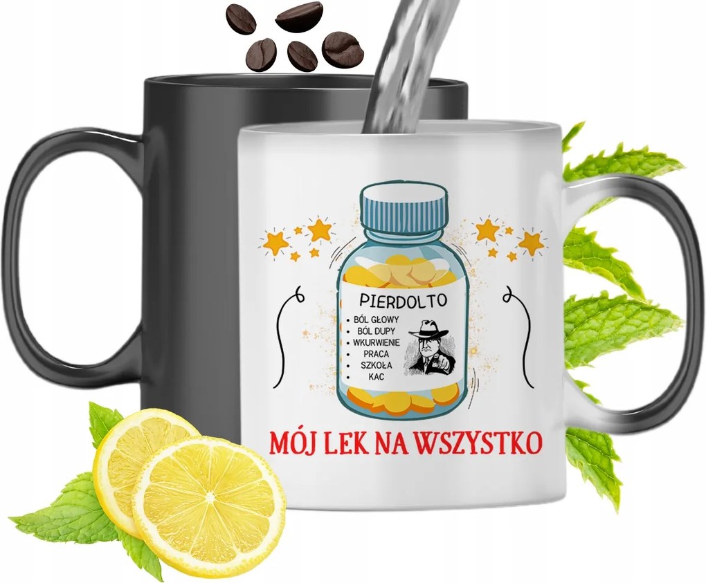 Mágikus Bögre Vicces Színváltó Nyomtatott Fényképpel