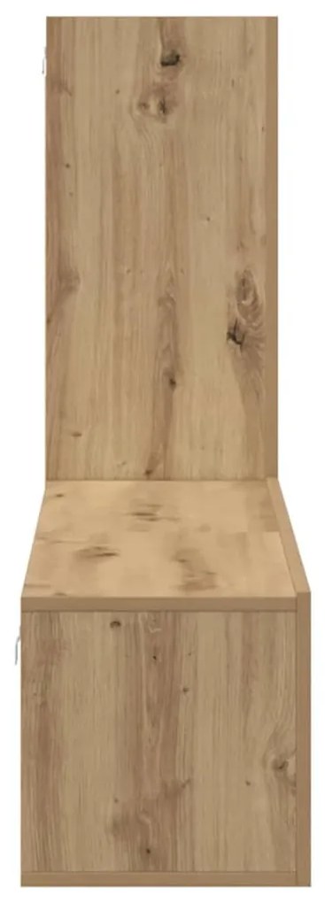 TV szekrény garnitúra 3 pcs kézműves tölgy 60 x 30 x 30 cm