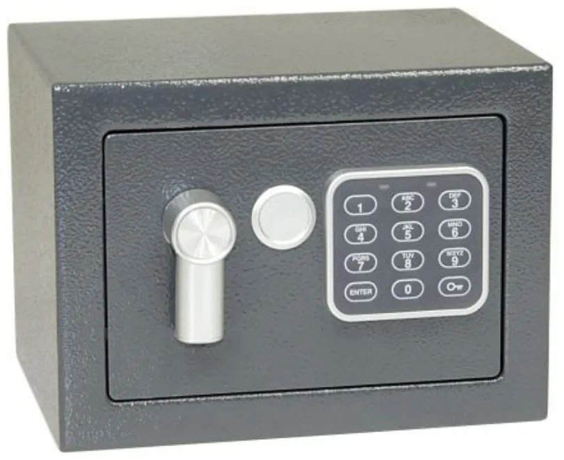 Bútorszéf RS 18, elektromos zár, szürke