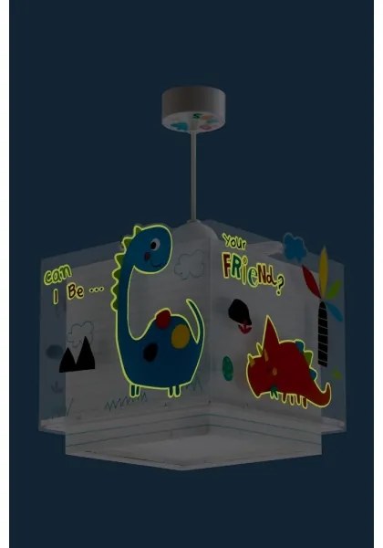 Dalber D-73452 - Gyerek csillár DINOS 1xE27/60W/230V