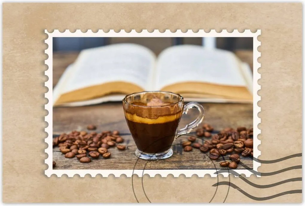 Poszterek 60x40 Kávé Kaffe