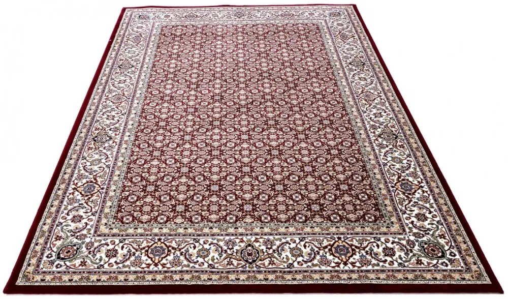 Nass Elegante klasszikus Szőnyeg Bordó 200 x 290 cm