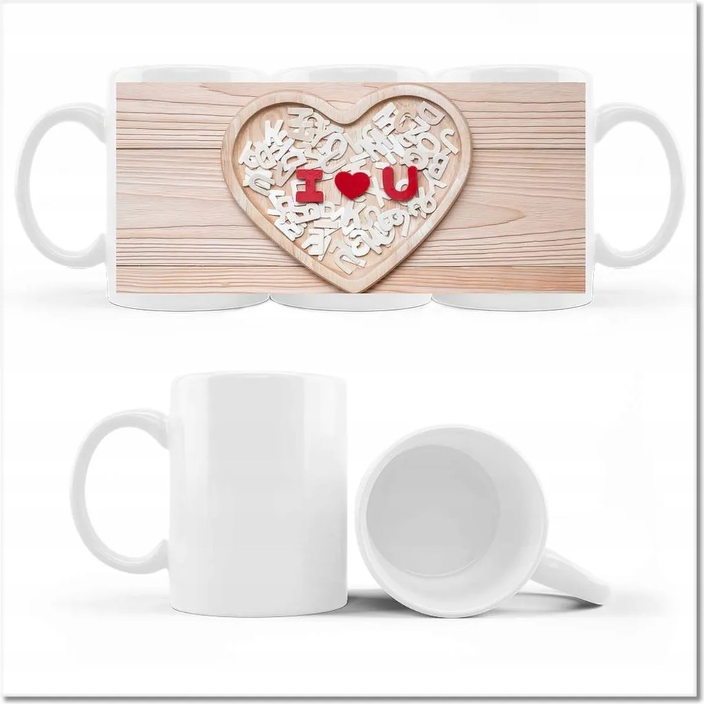 Fotó bögre Nőnap Ajándék Love