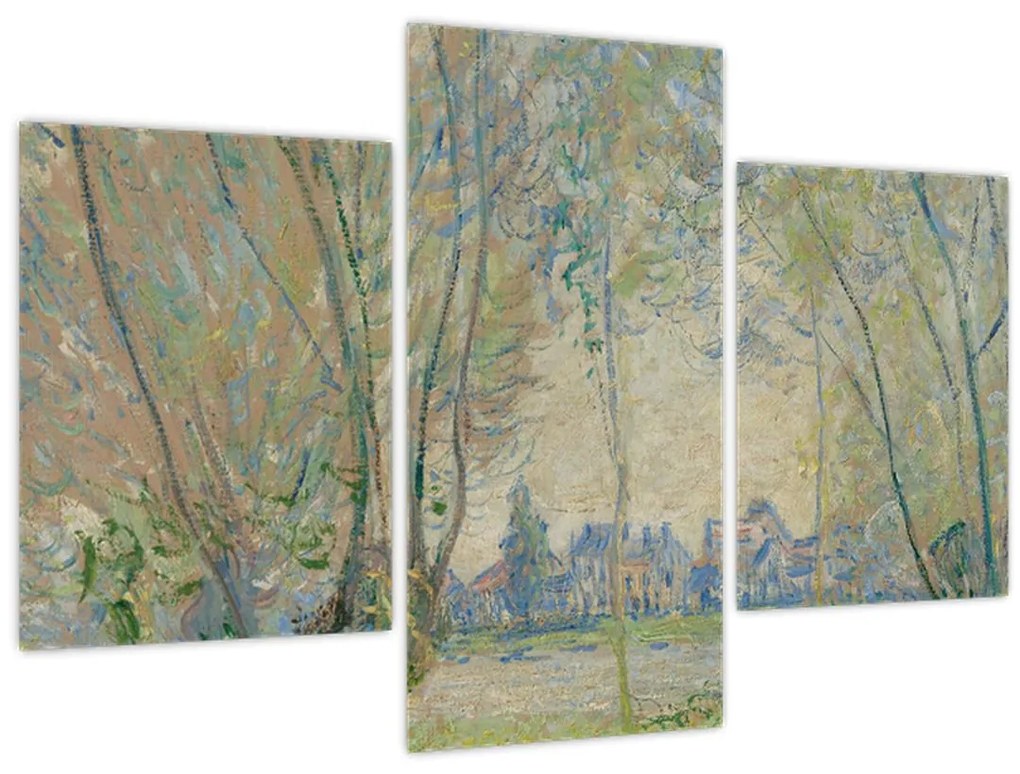 Kép - Claude Monet, Woman Seated under the Willows, reprodukciók (90x60 cm)