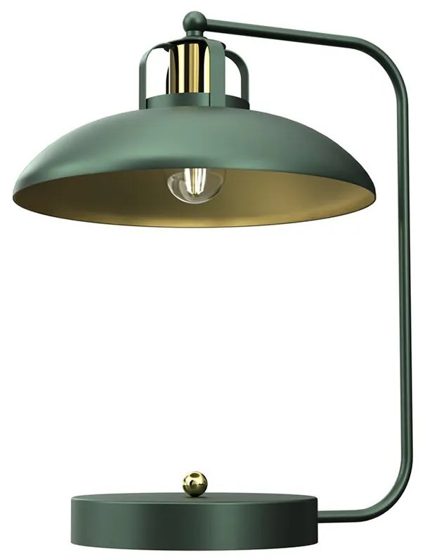 Milagro Asztali lámpa FELIX 1xE27/60W/230V zöld MI1671