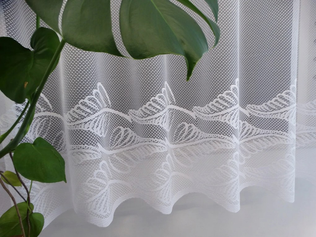 Mg Függöny 125/318 Fehér 400x160cm Kész Szalaggal M