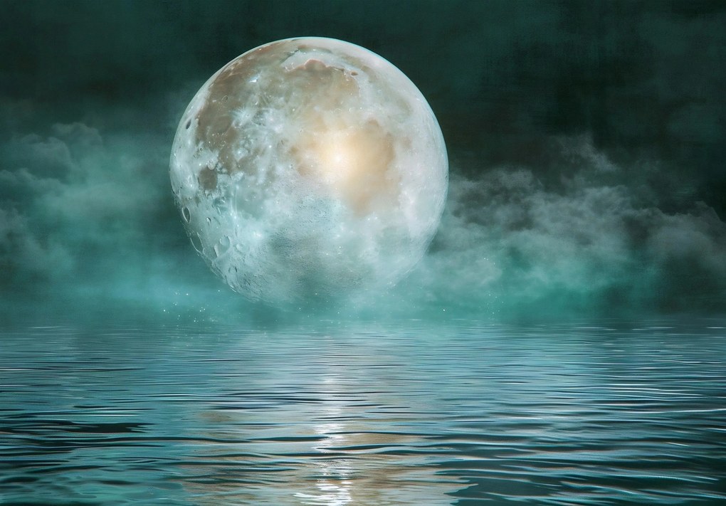 Fotótapéta Hold Fotótapéta Falra ragasztó