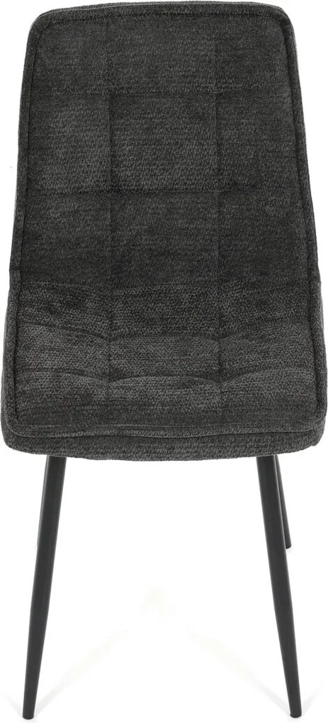 Jídelní židle, šedá, látka, CT-G2048 GREY2