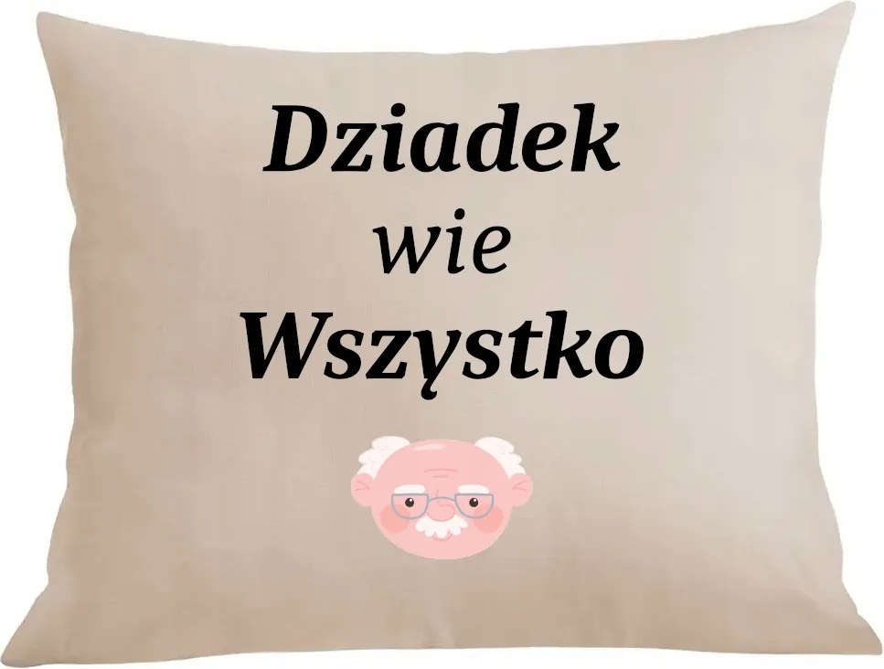 Párna párnahuzat Nagypapa napja Nagypapa mindent tud Ajándék
