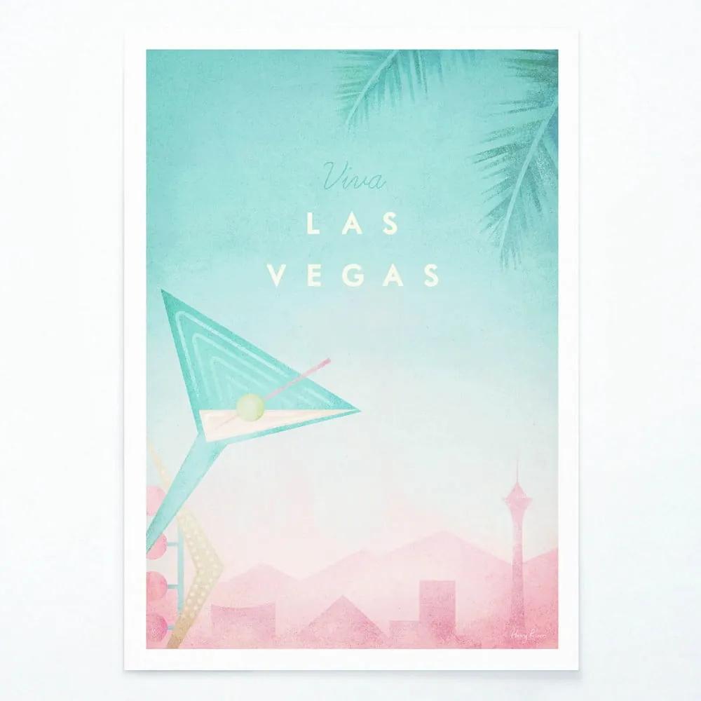 Las Vegas poszter, A3 - Travelposter