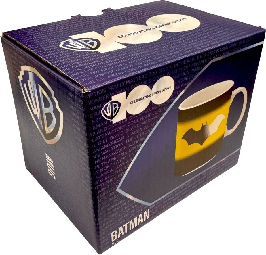 Batman Caped Crusader porcelán bögre 325 ml (11 oz) Díszdobozban