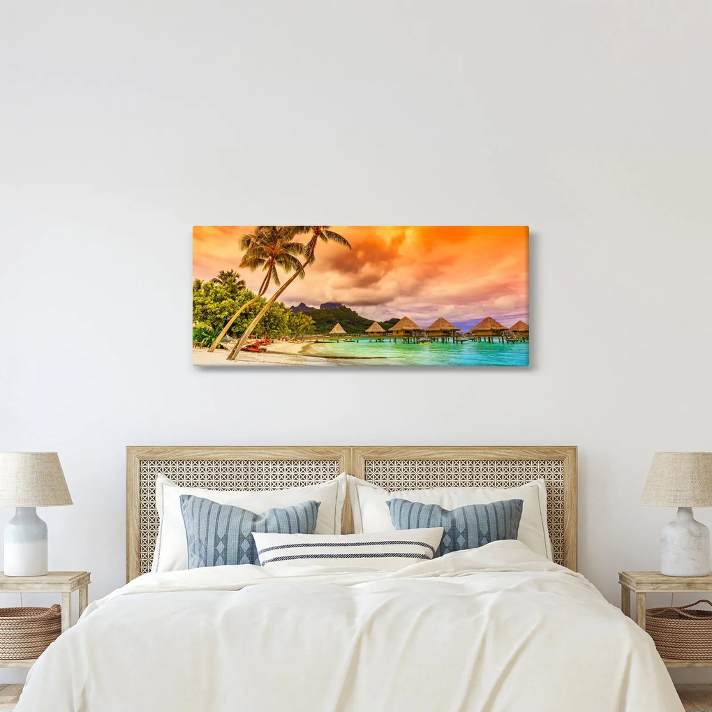 Kép - Bora Bora szigete (120x50 cm)